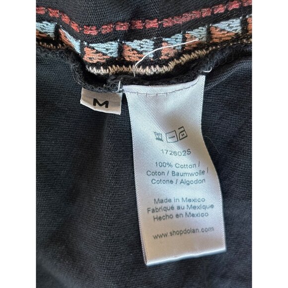 Dolan Anthropologie Left Coast Collection NWT Tee Shirt Top Size Medium Embroid - Picture 10 of 10